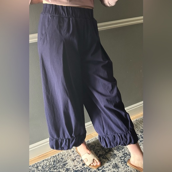 Free People Beach Cropped Wide Leg Pants - Picture 9 of 11